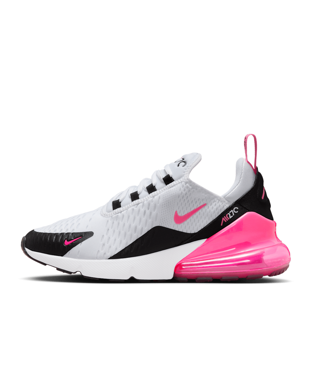 Nike Air Max 270 Women's Shoes - White/Black/White/Hyper Pink
