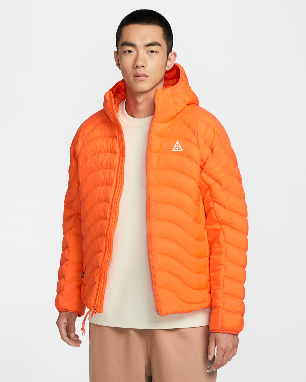 Nike ACG "Lava Flow" Men's Therma-FIT ADV Jacket - Safety Orange/Safety Orange/Safety Orange/Summit White