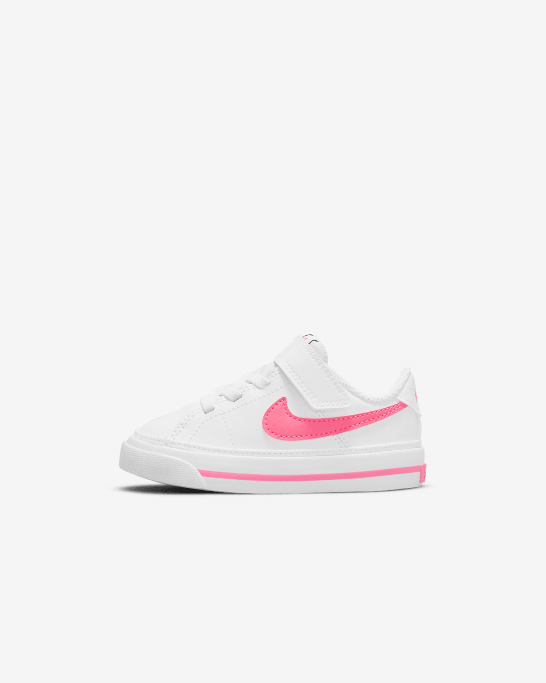 NikeCourt Legacy Baby/Toddler Shoes - White/Hyper Pink