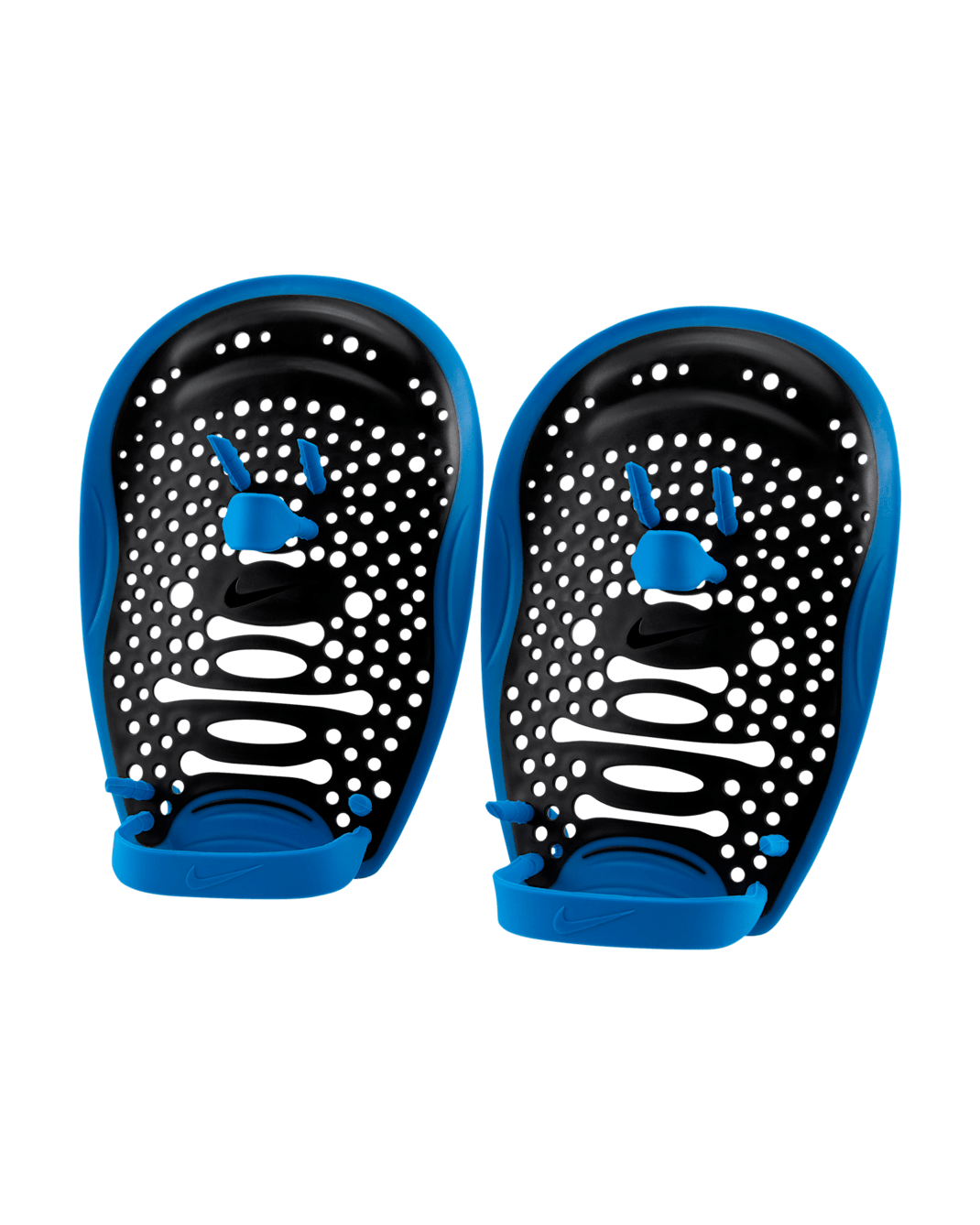Paletas de mano de Natación Nike - Negro/Azul foto/Azul foto