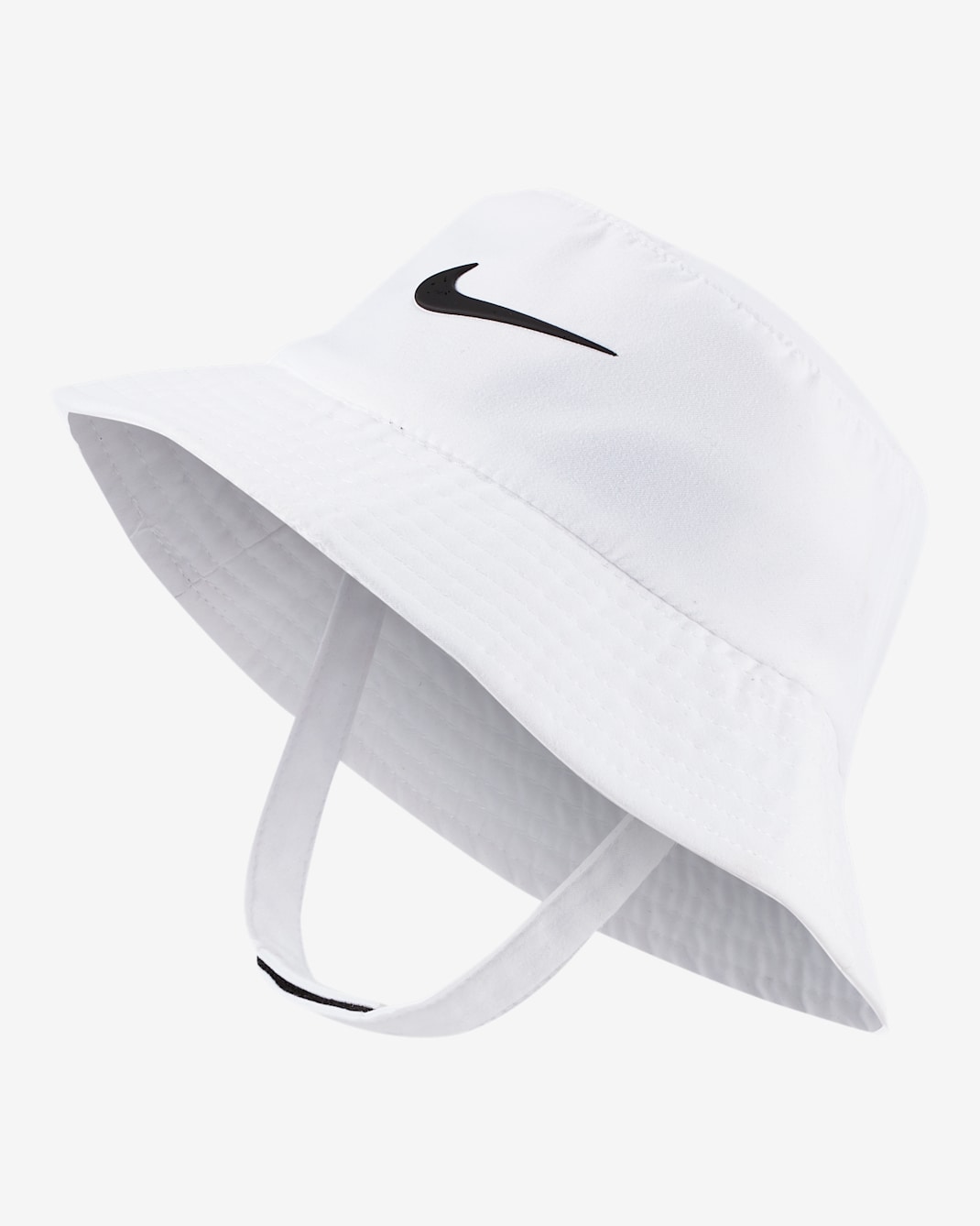 Gorro tipo pescador UPF 40+ infantil Nike - Blanco