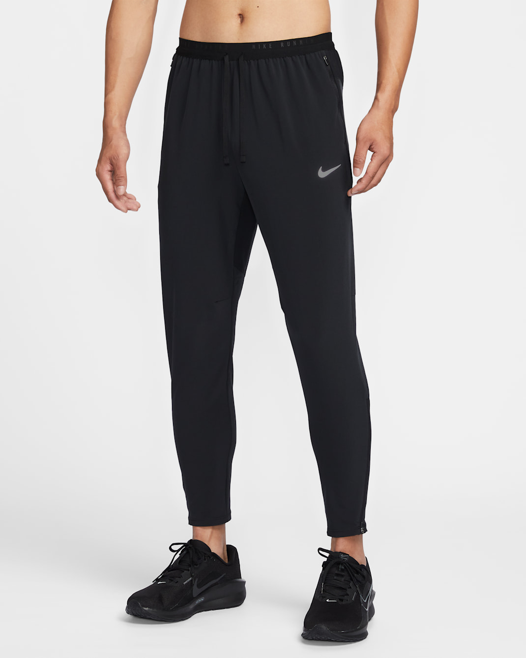 Nike Stride Men's Dri-FIT Woven Running Trousers - Black