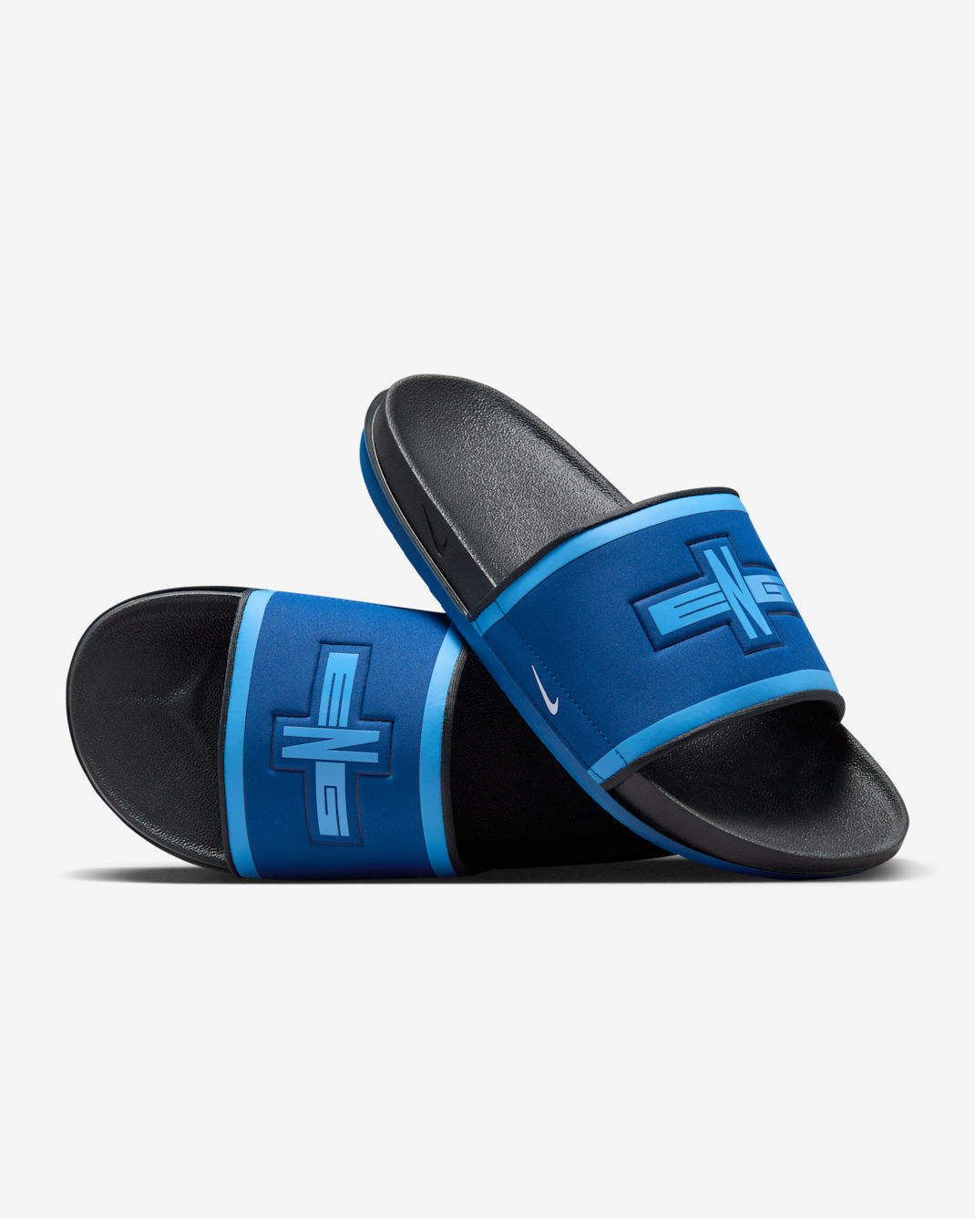 Chanclas de fútbol Nike Offcourt (Inglaterra) - Azul gimnasio/Gris humo oscuro/Costa/Blanco