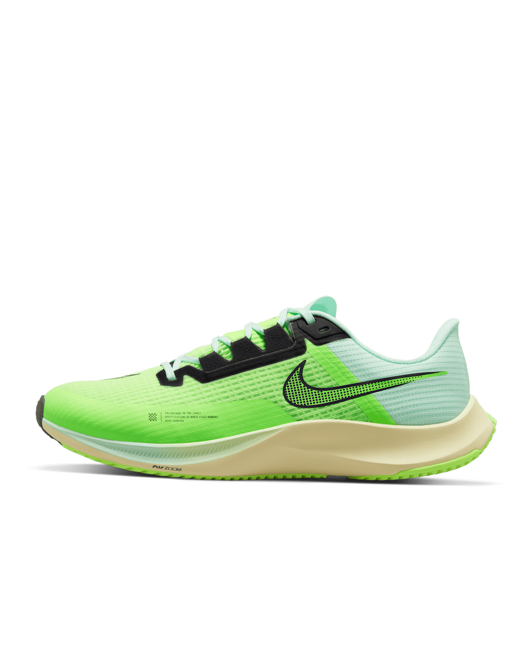 Nike Rival Fly 3 Men's Road Racing Shoes - Ghost Green/Mint Foam/Coconut Milk/Cave Purple