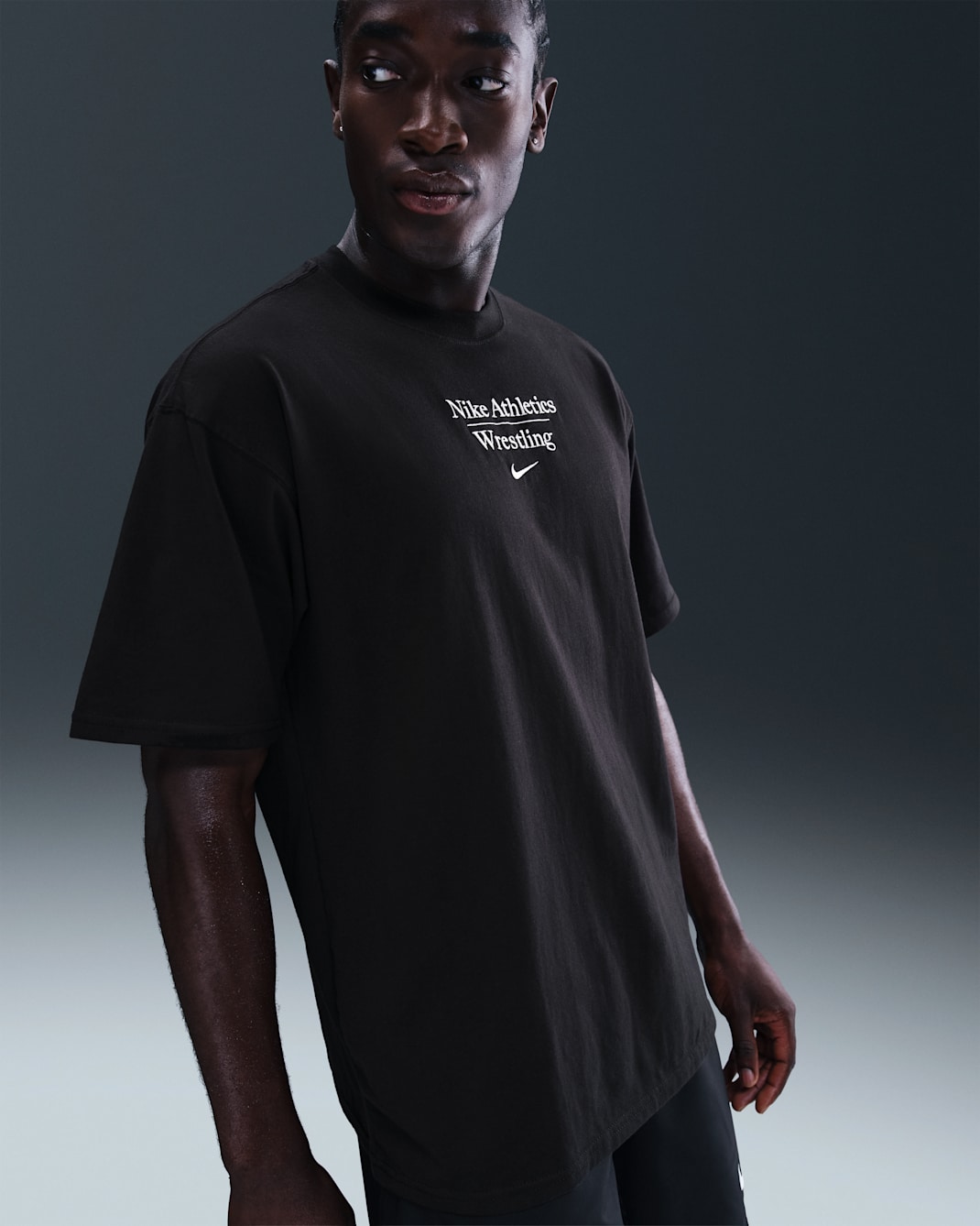 Nike Wrestling Men's Max90 T-Shirt - Black