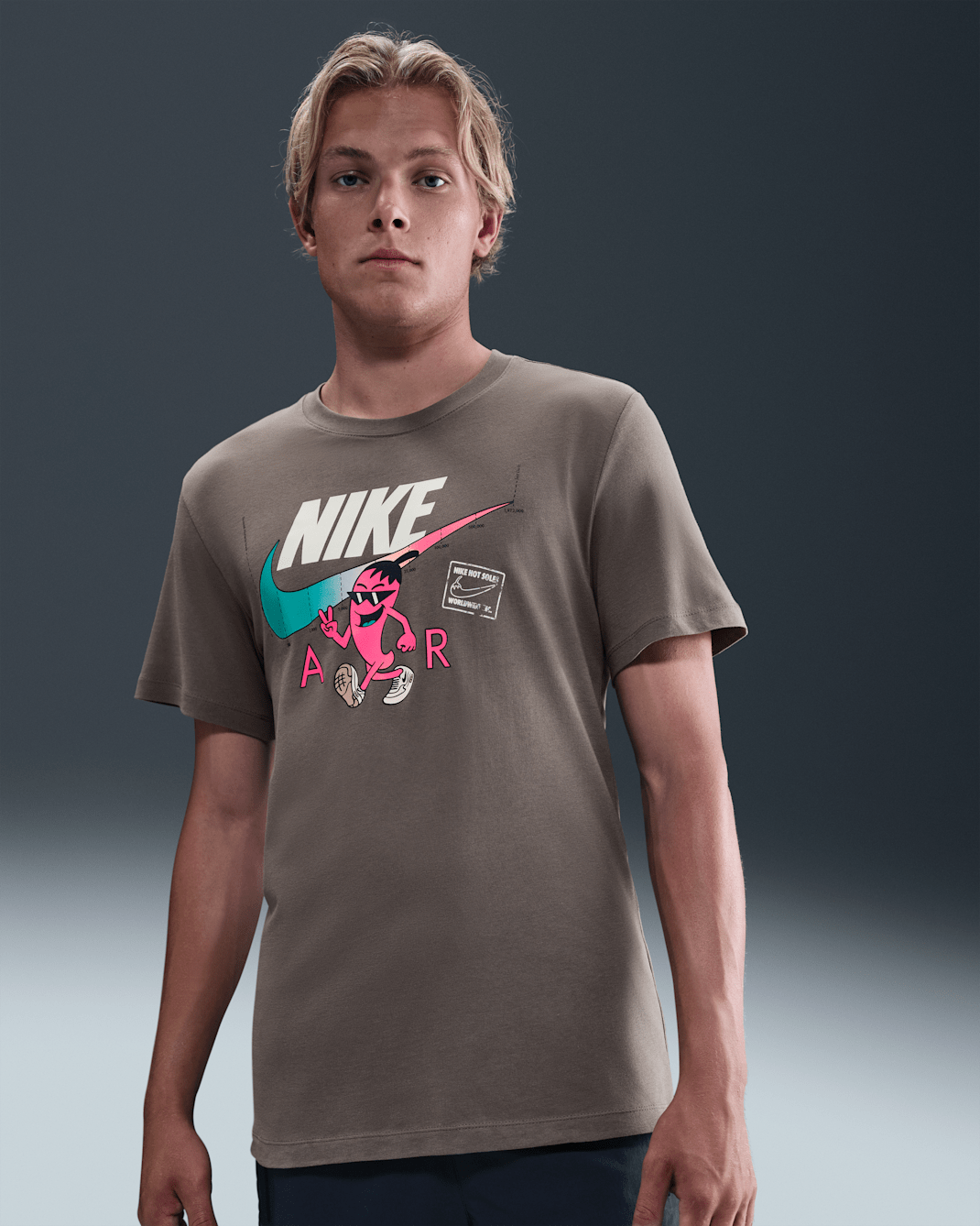 Nike Sportswear Sole Food T-shirt - Cave Stone