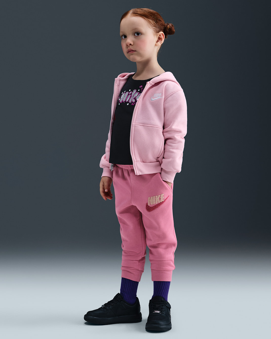 Nike Club Toddler Chenille Joggers - Magic Flamingo