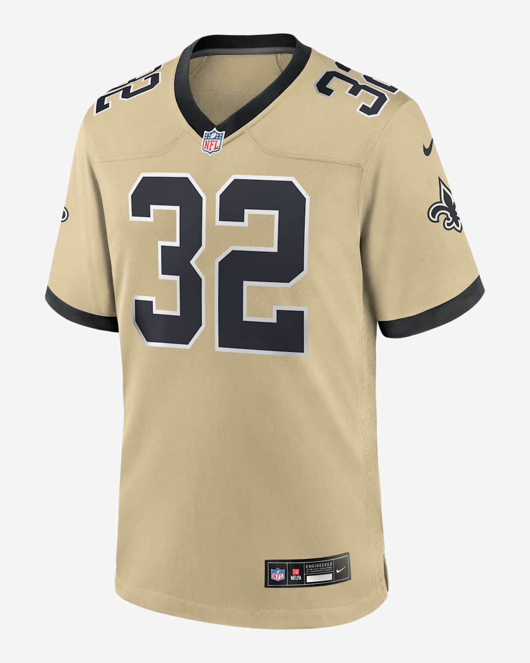 Jersey Nike de la NFL Game para hombre Tyrann Mathieu New Orleans Saints - Oro