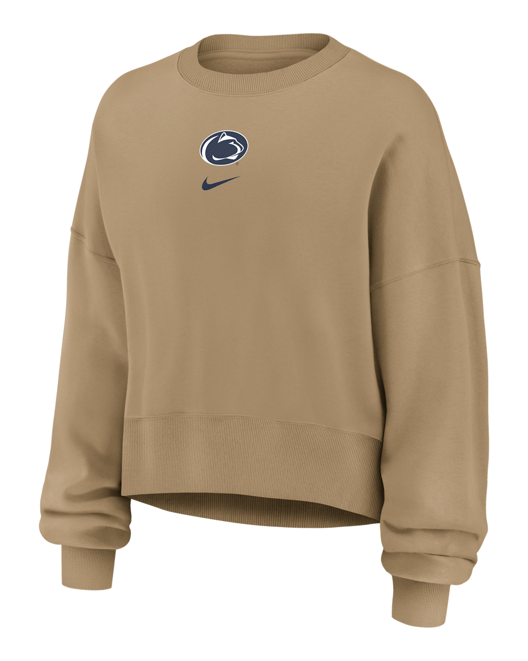 Penn State Phoenix 2-Hit Women's Nike College Pullover Crew - Parachute Beige