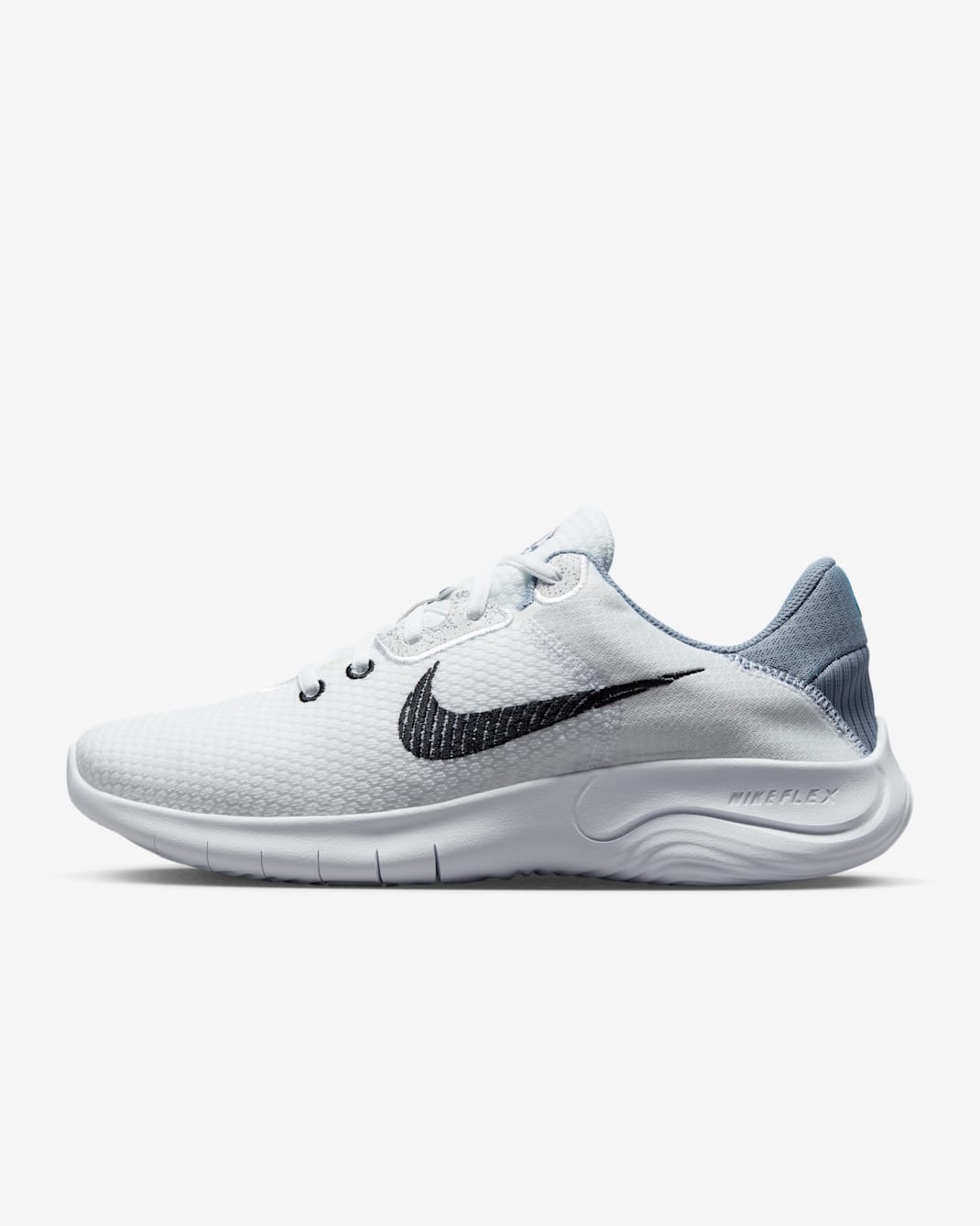 Nike Flex Experience Run 11 Men's Road Running Shoes - White/Ashen Slate/Black