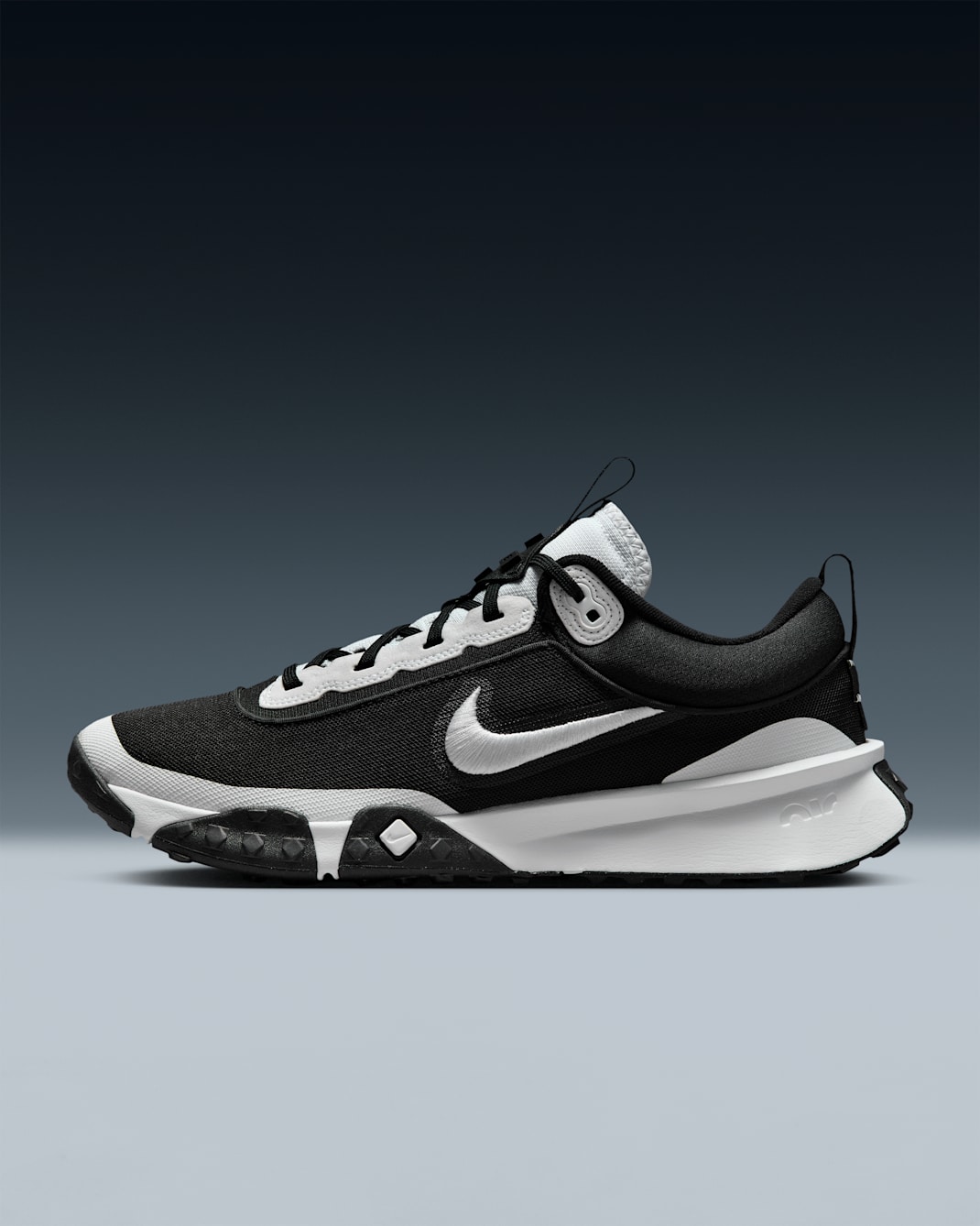Nike Air Diamond Varsity Turf Men's Baseball Shoes - Black/White