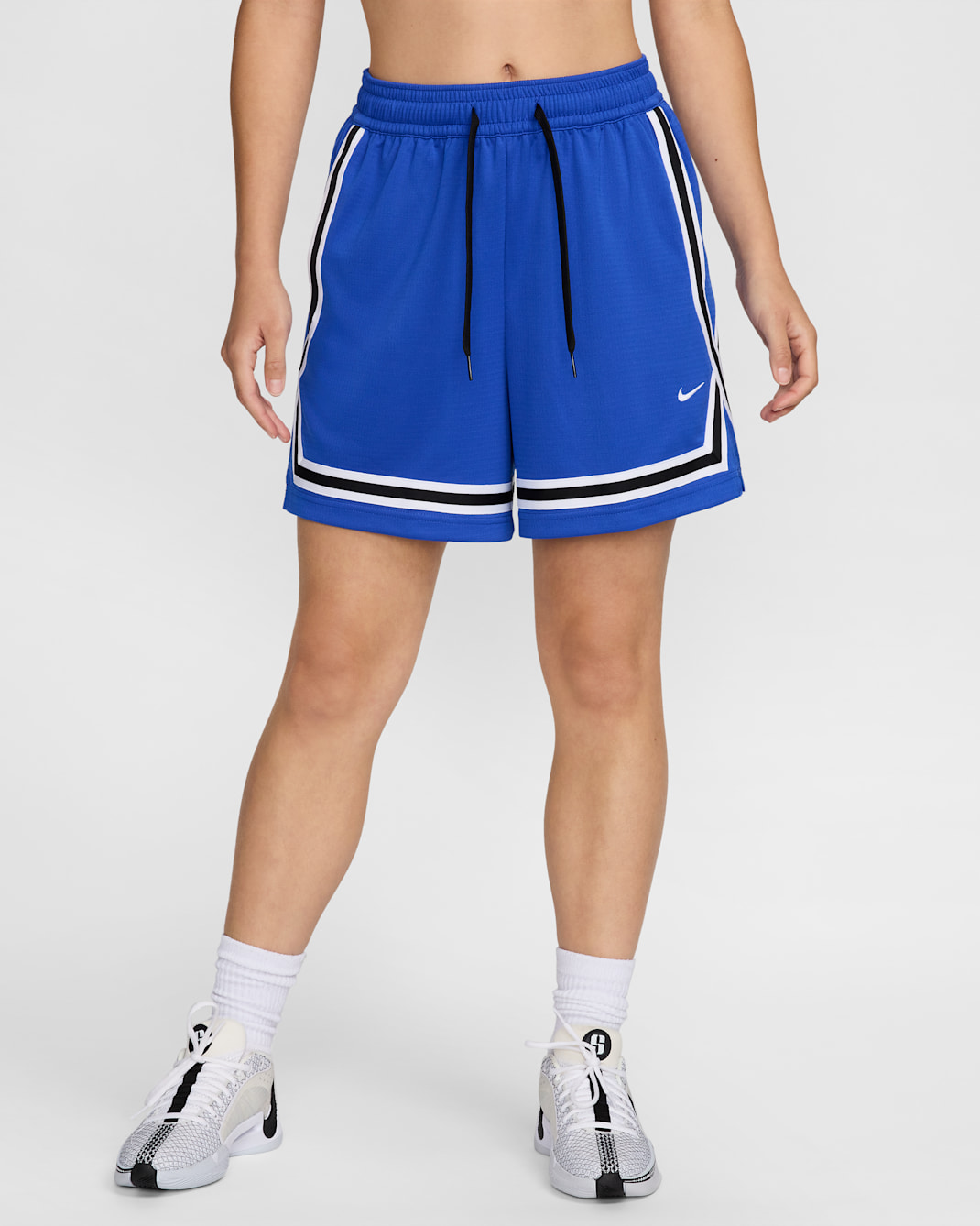 Nike Crossover Women's Dri-FIT 5" Basketball Shorts - Hyper Royal/Black/White