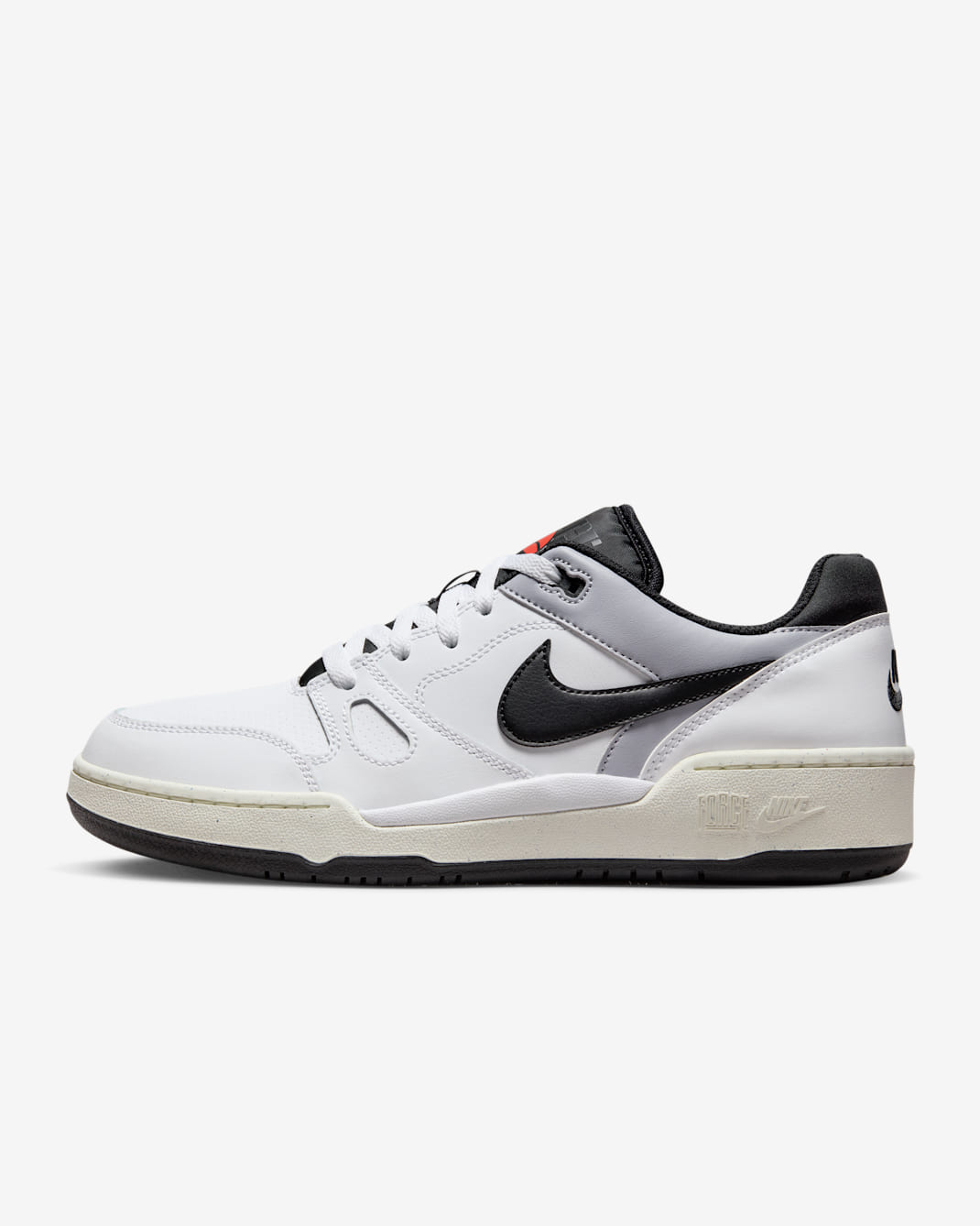 Tenis para hombre Nike Full Force Low - Blanco/Peltre/Vela/Negro