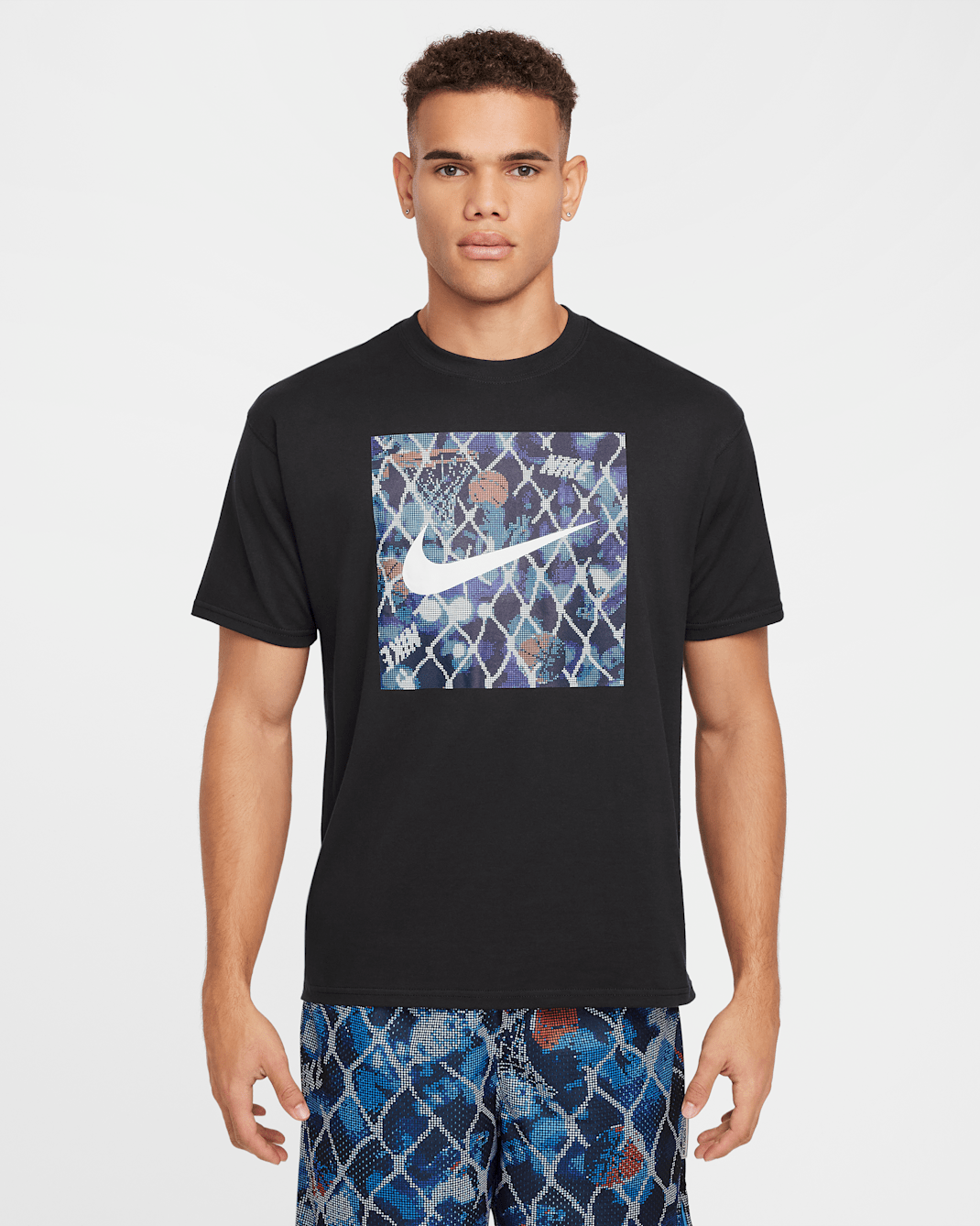 Playera de básquetbol Max90 para hombre Nike - Negro
