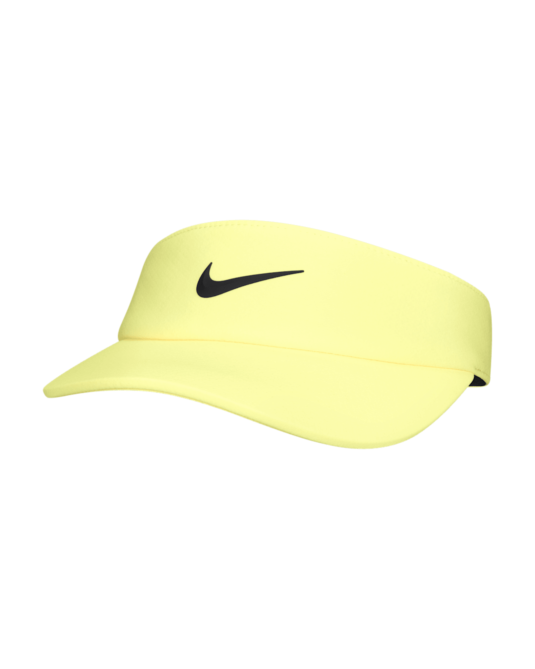 Nike Dri-FIT AeroBill Women's Golf Visor - Citron Tint/Black