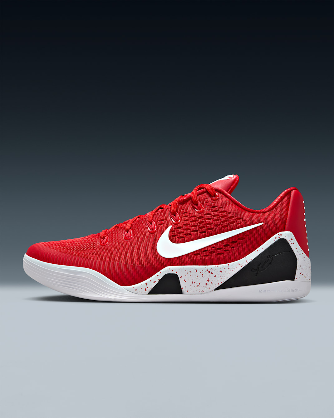 รองเท้าบาสเก็ตบอล Kobe IX Elite Low EM Protro - University Red/ขาว/ขาว
