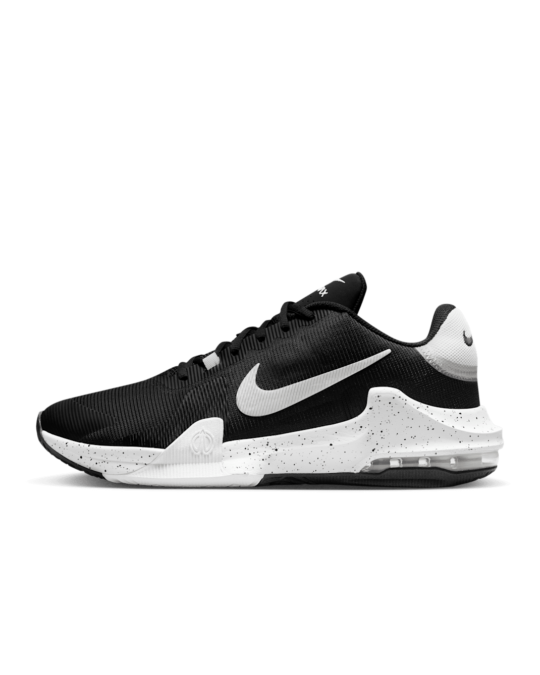 Nike Impact 4 Basketball Shoes - Black/Wolf Grey/White
