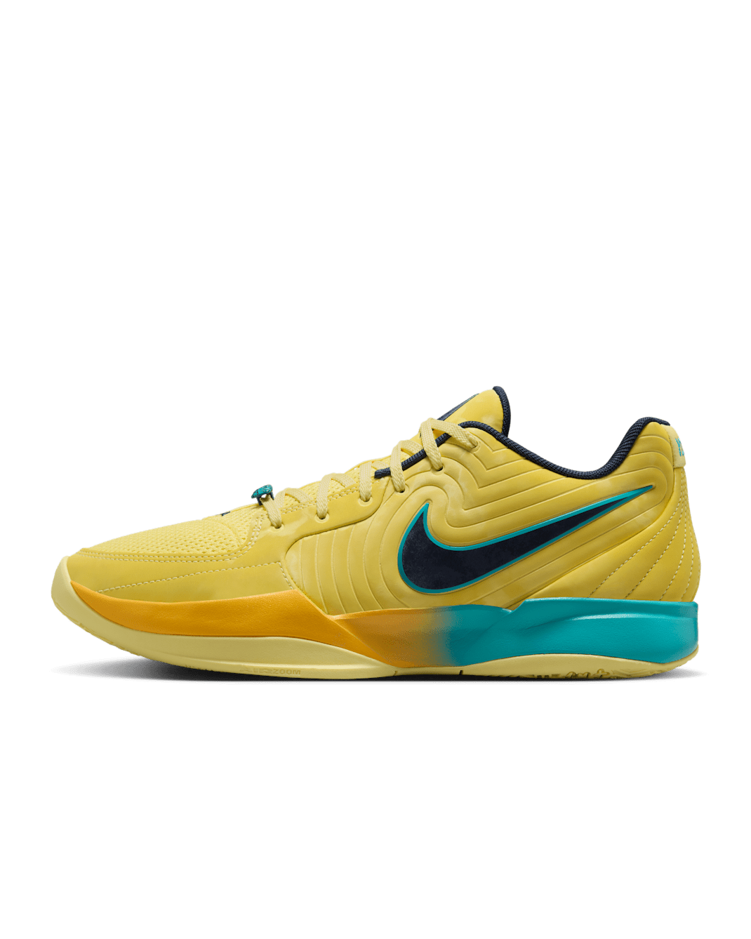 Tenis de básquetbol Ja 2 - Amarillo suave/Oro universitario/Cactus empolvado/Obsidiana