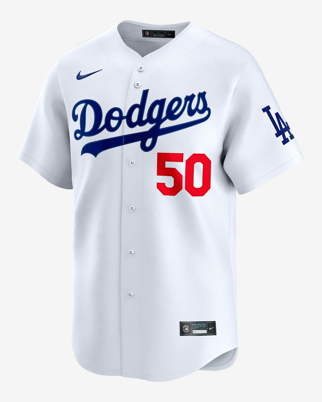 Mookie Betts Los Angeles Dodgers Men's Nike Dri-FIT ADV MLB Limited Jersey - White