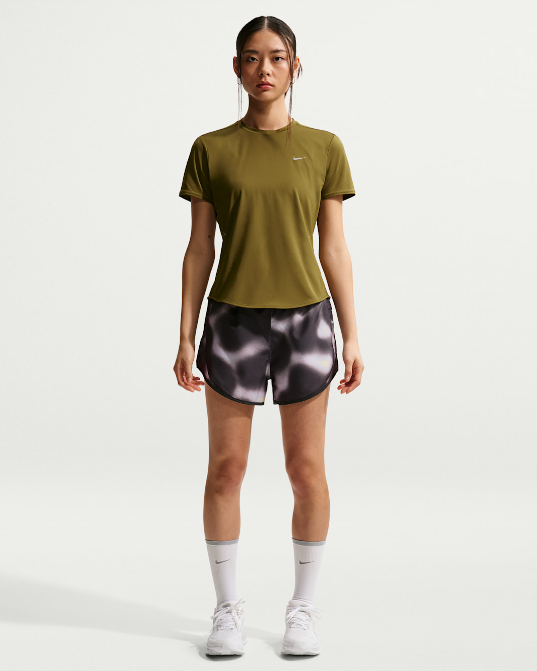Nike Tempo Luxe 女款 Dri-FIT 二合一跑步短褲 - Platinum Violet/Dark Smoke Grey/Platinum Violet/Dark Smoke Grey