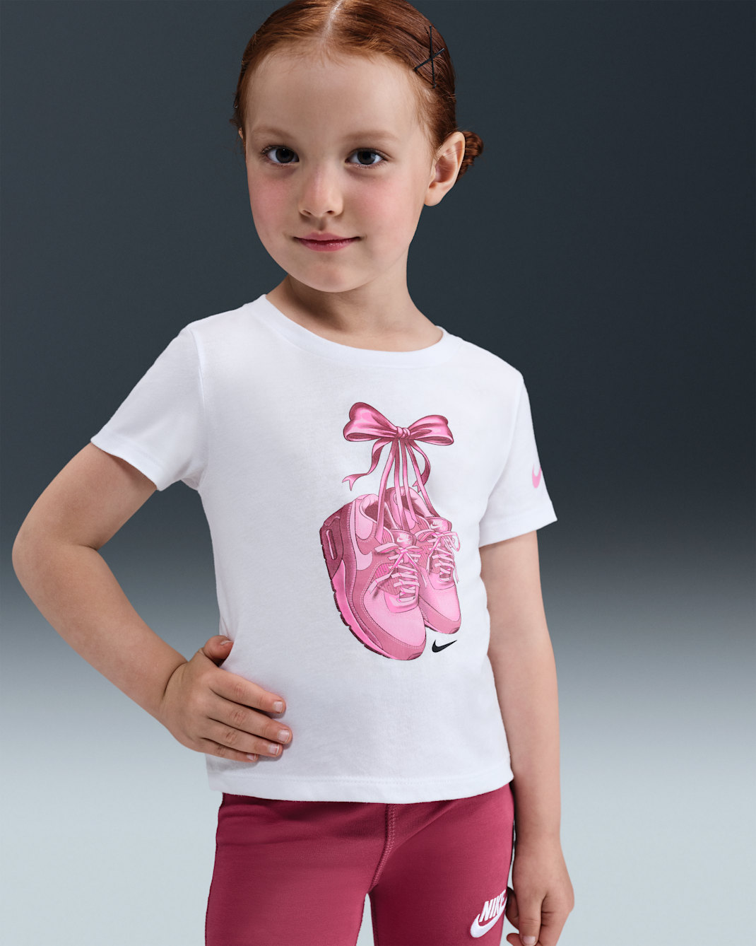 Nike Toddler Bowmax T-Shirt - White