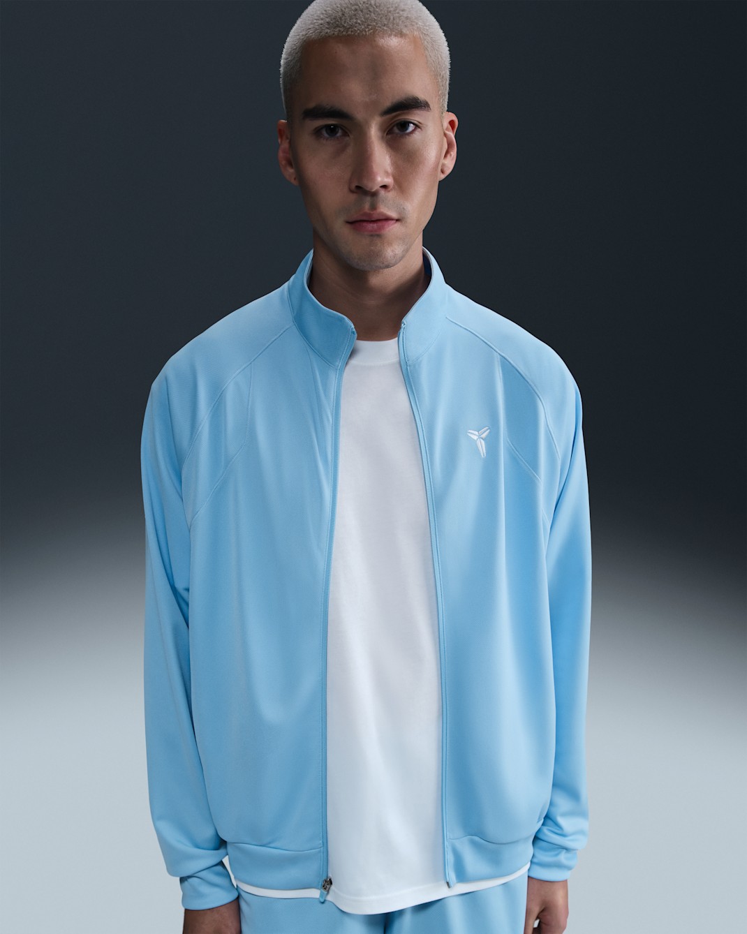 Kobe Dri-FIT Knit Jacket - Psychic Blue/Psychic Blue/White