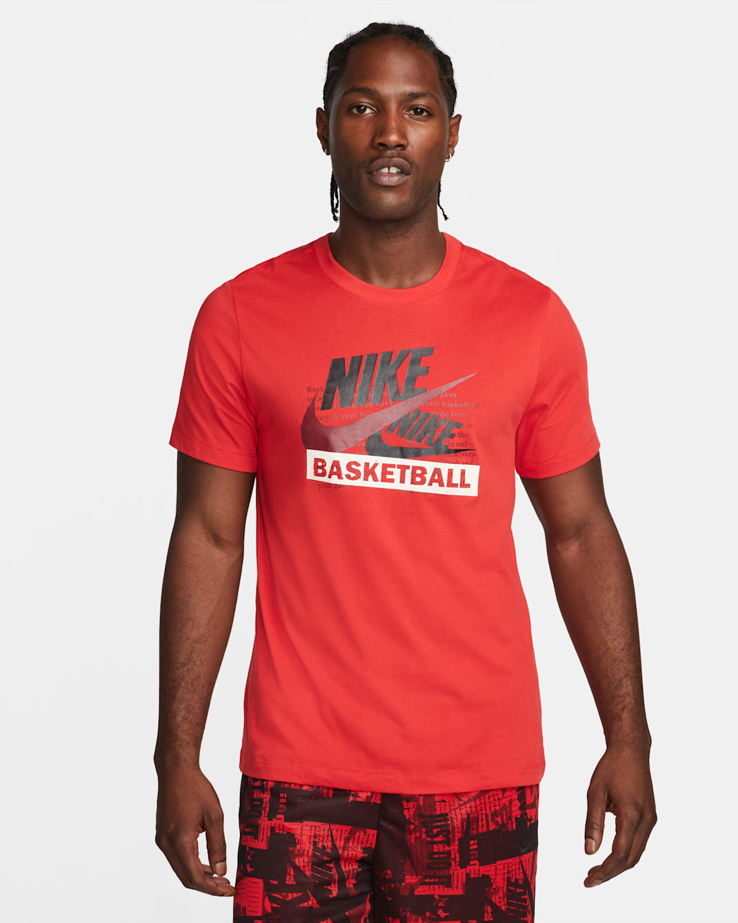 Nike Dri-FIT Men's Basketball T-Shirt - Black