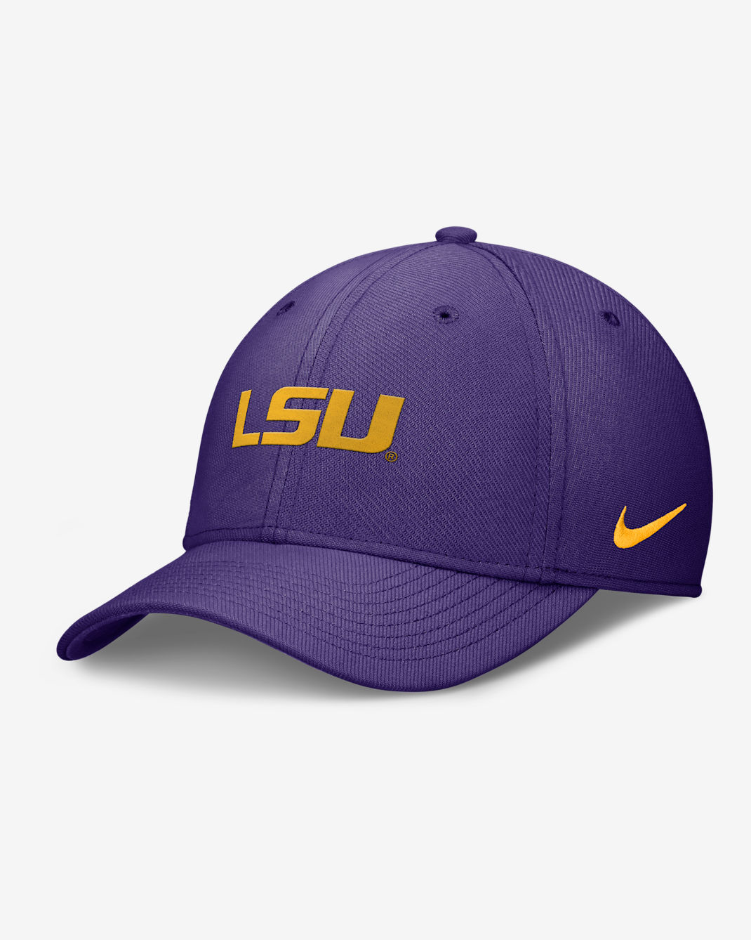 LSU Tigers On-Field Swoosh Men's Nike Dri-FIT College Hat - Purple
