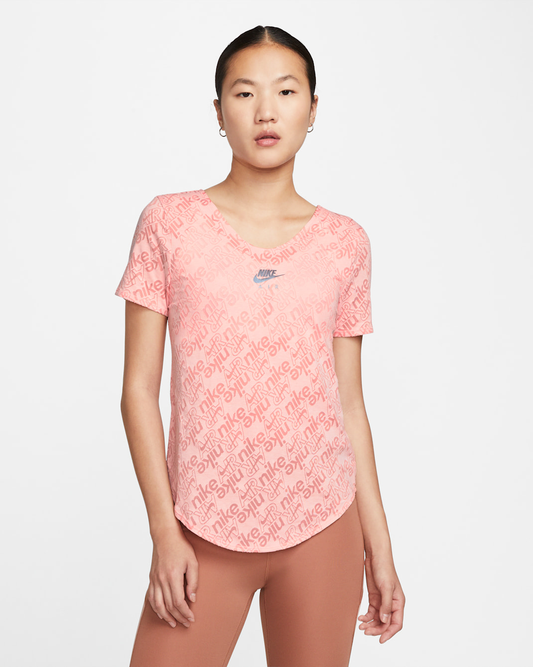 Nike Air Dri-FIT Women's Short-Sleeve Running Top - Atmosphere