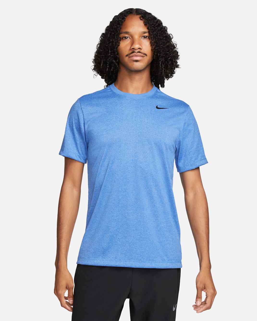 Nike Dri-FIT Legend Men's Fitness T-Shirt - Game Royal/Pacific Blue/Heather/Black
