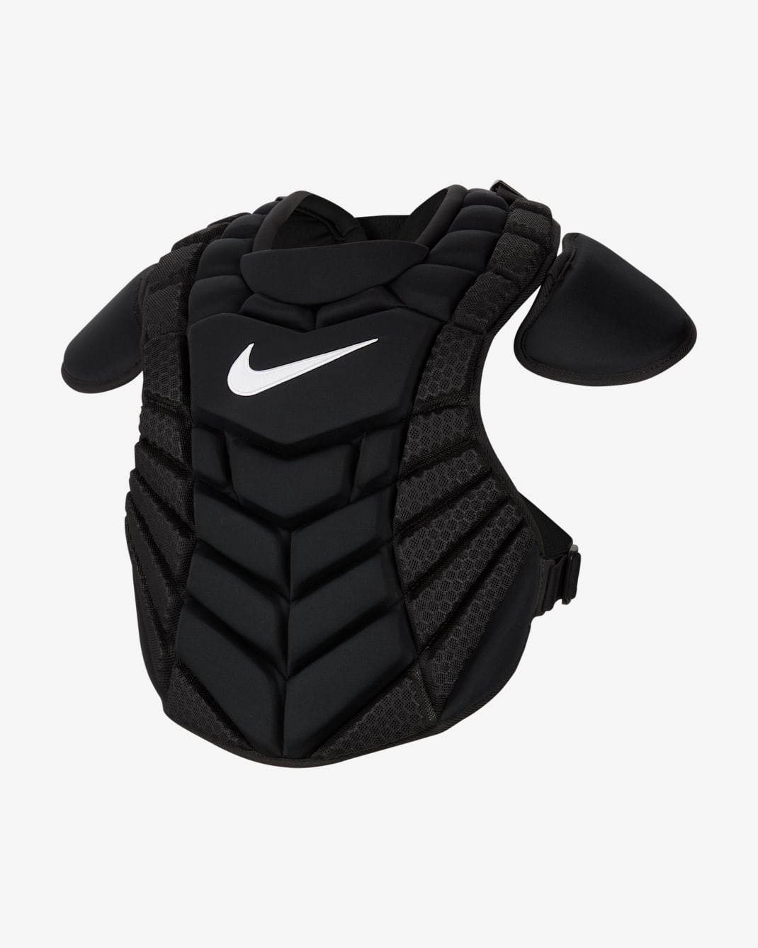 Nike Diamond Elite Baseball Chest Protector - Black/Black/White
