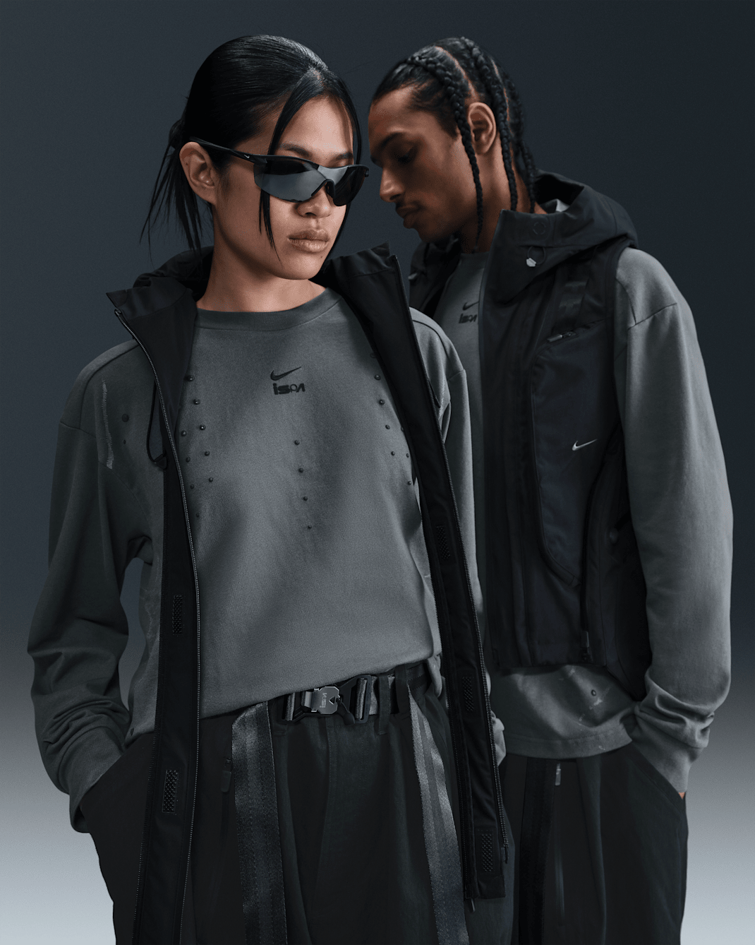 Nike ISPA Long-Sleeve T-Shirt - Iron Grey