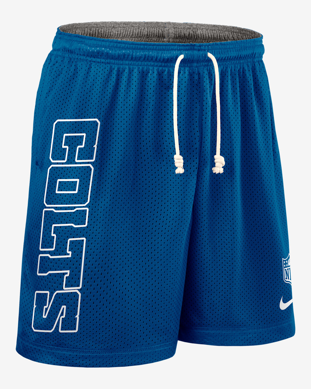 Shorts Nike Dri-FIT de la NFL para hombre Indianapolis Colts Sideline Reversible - Azul