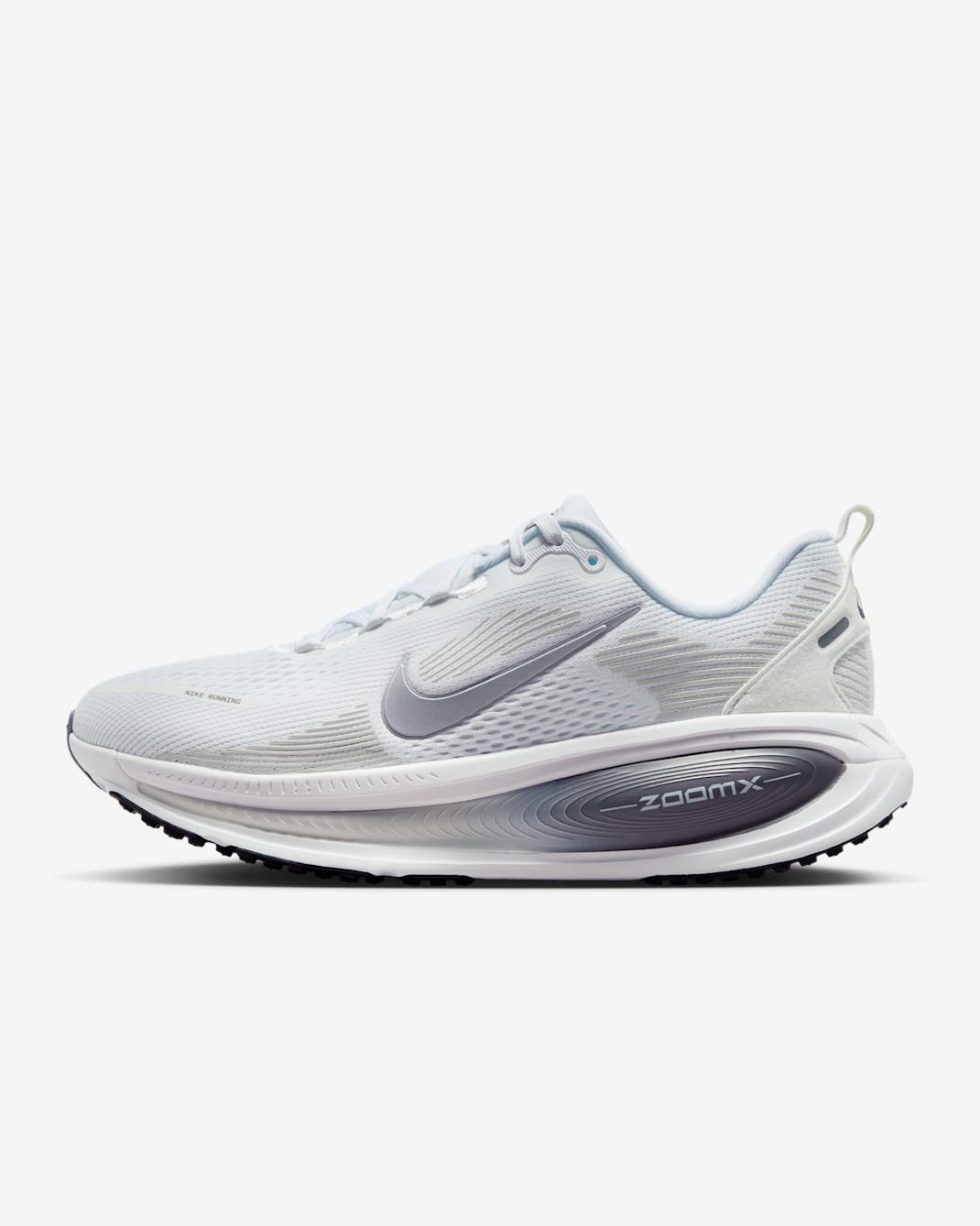 Nike Vomero 18 Women's Road Running Shoes - White/Photon Dust/Metallic Silver/Gunsmoke