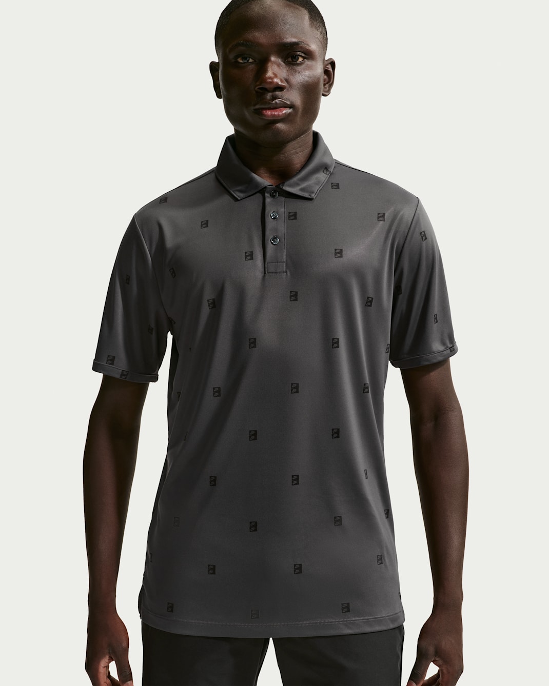 Nike Par Dri-Fit Golf-Poloshirt (Herren) - Anthracite/Schwarz
