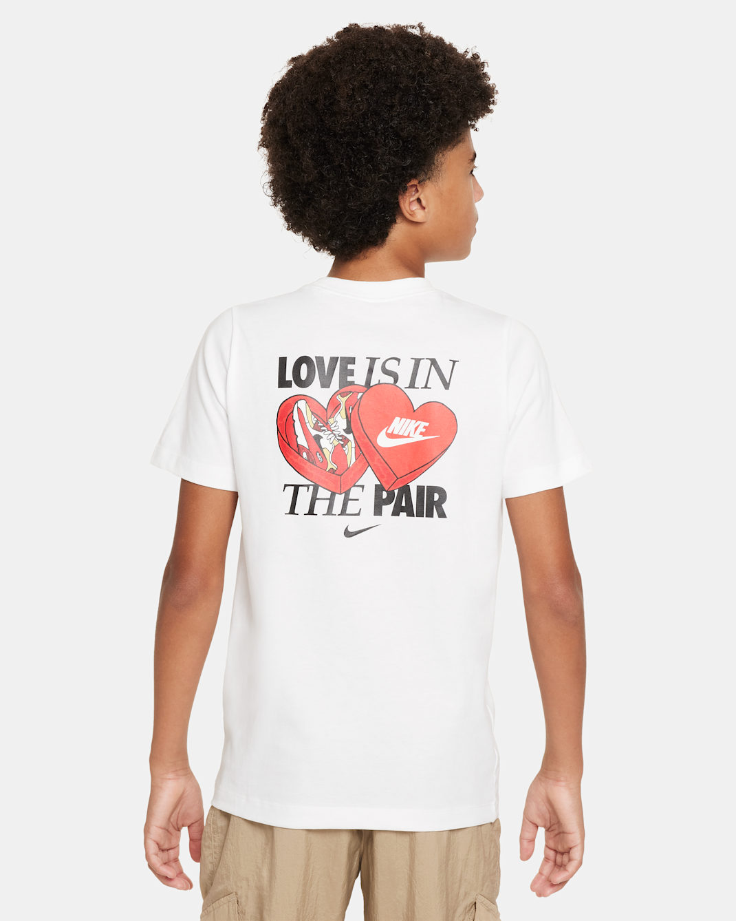 Nike Sportswear Older Kids' T-Shirt - White