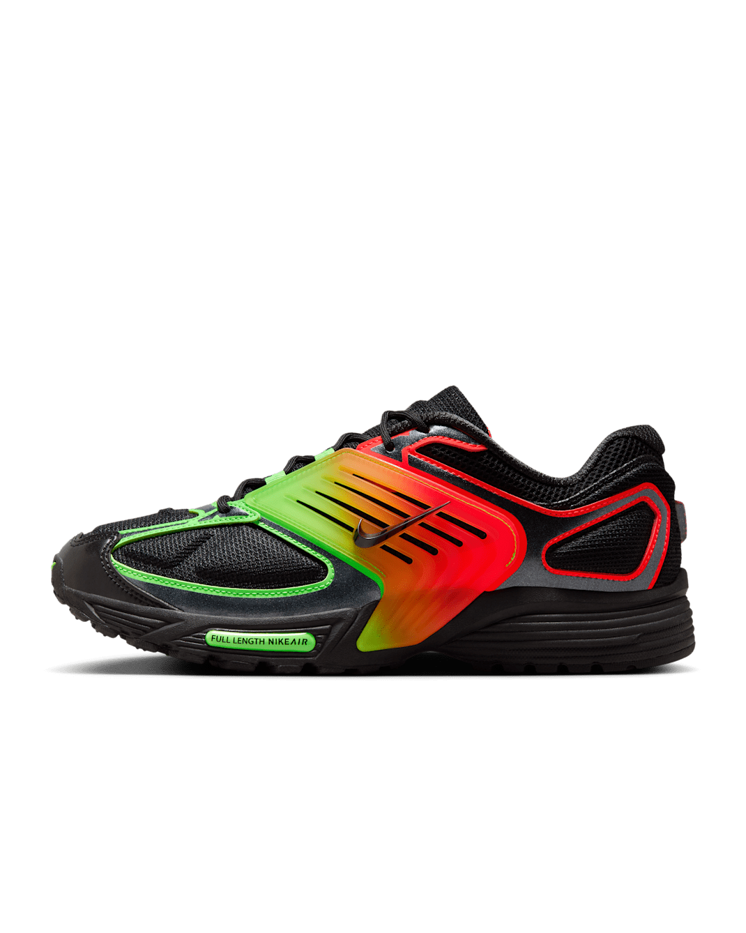 Nike Air Pegasus Wave SE Men's Shoes - Black/Bright Crimson/Green Strike/Black