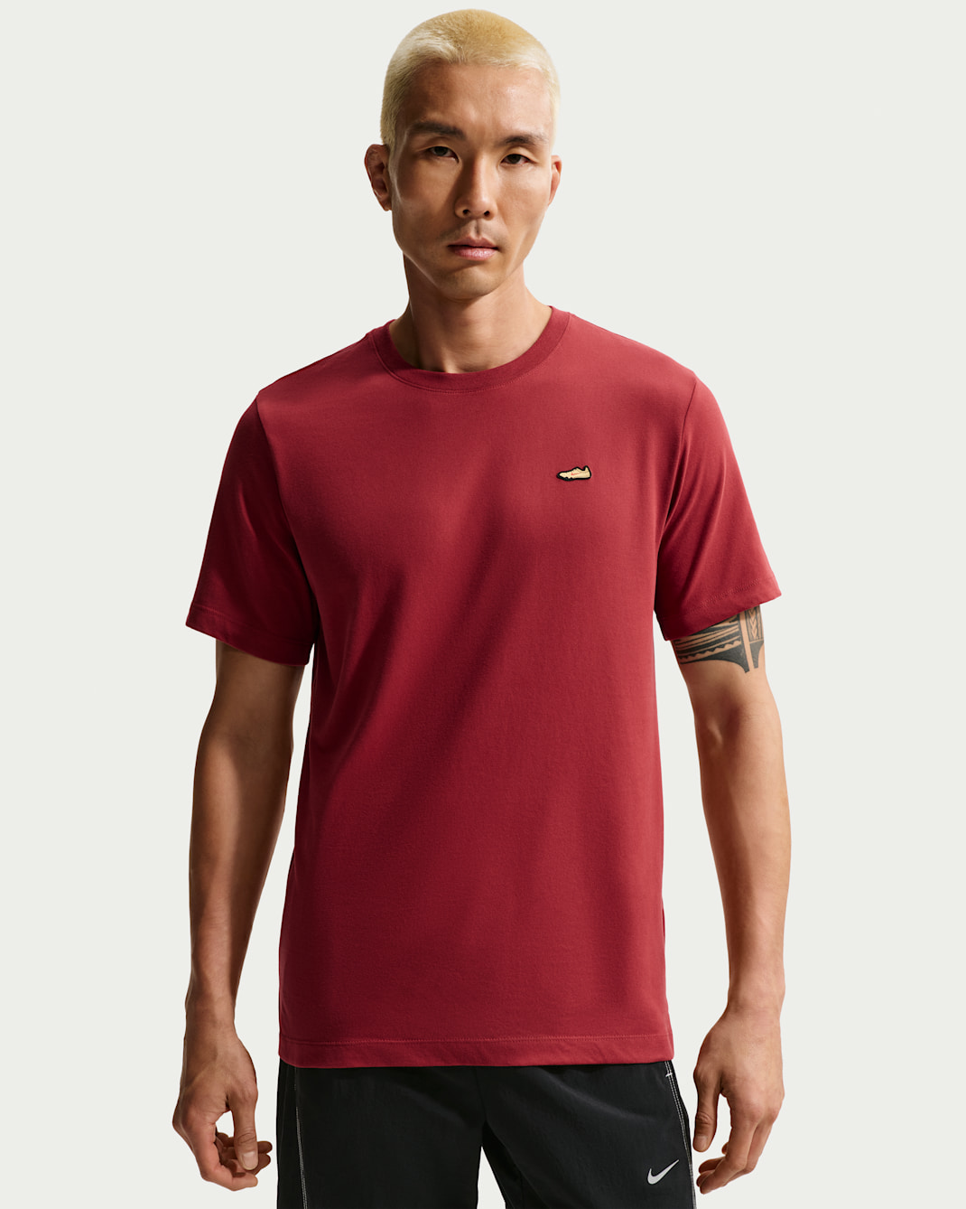 Nike Retro Men's Dri-FIT Running T-Shirt - Team Crimson