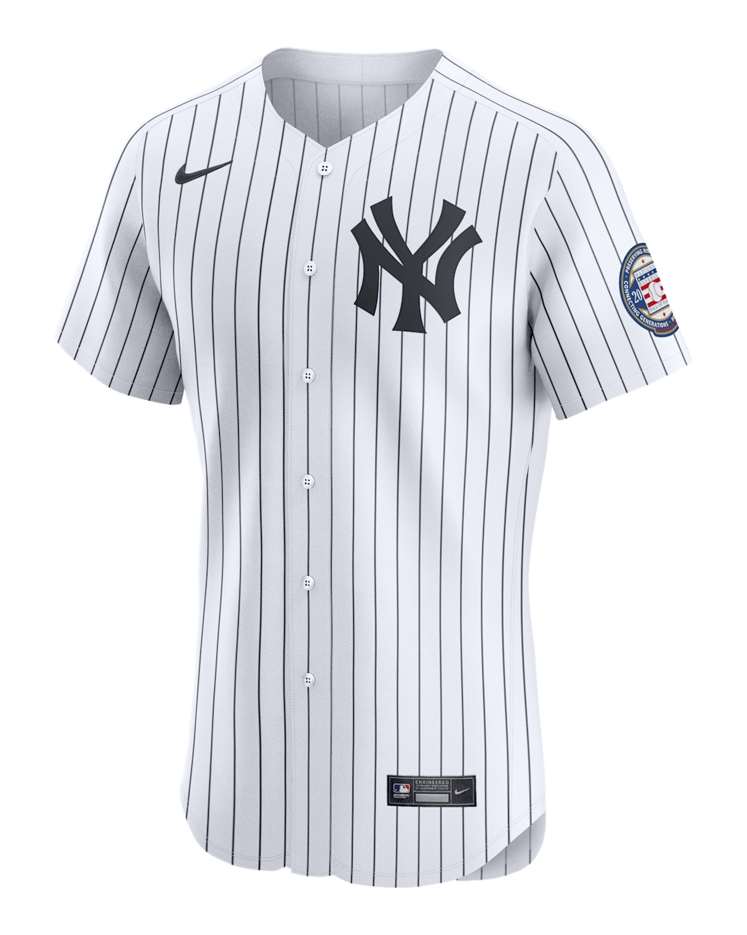 Derek Jeter New York Yankees Men's Nike Dri-FIT ADV MLB Elite Jersey - White