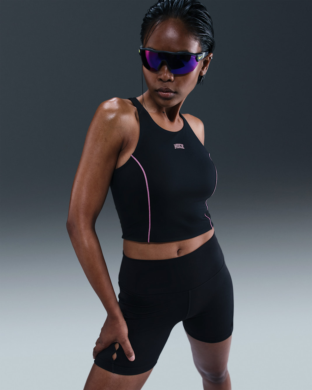 Nike One Women's Dri-FIT Tank Top - Black