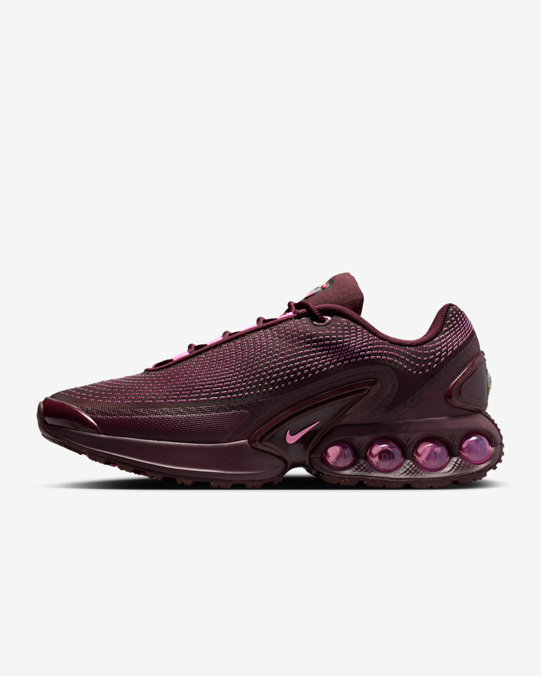 Tenis para mujer Nike Air Max Dn - Burdeos enérgico/Burdeos enérgico/Blanco/Hechizo rosa