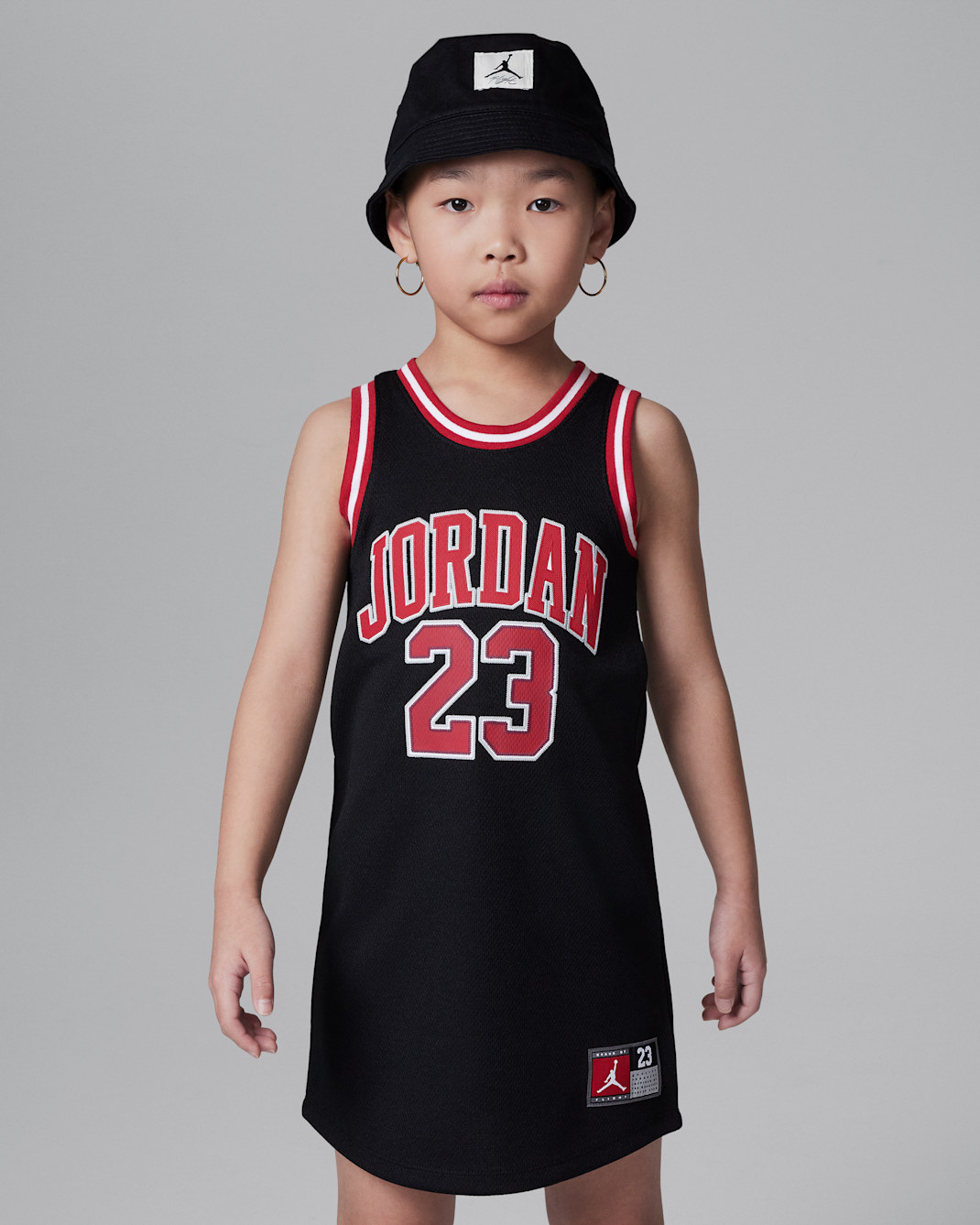 Jordan Younger Kids' 23 Jersey Dress - Black