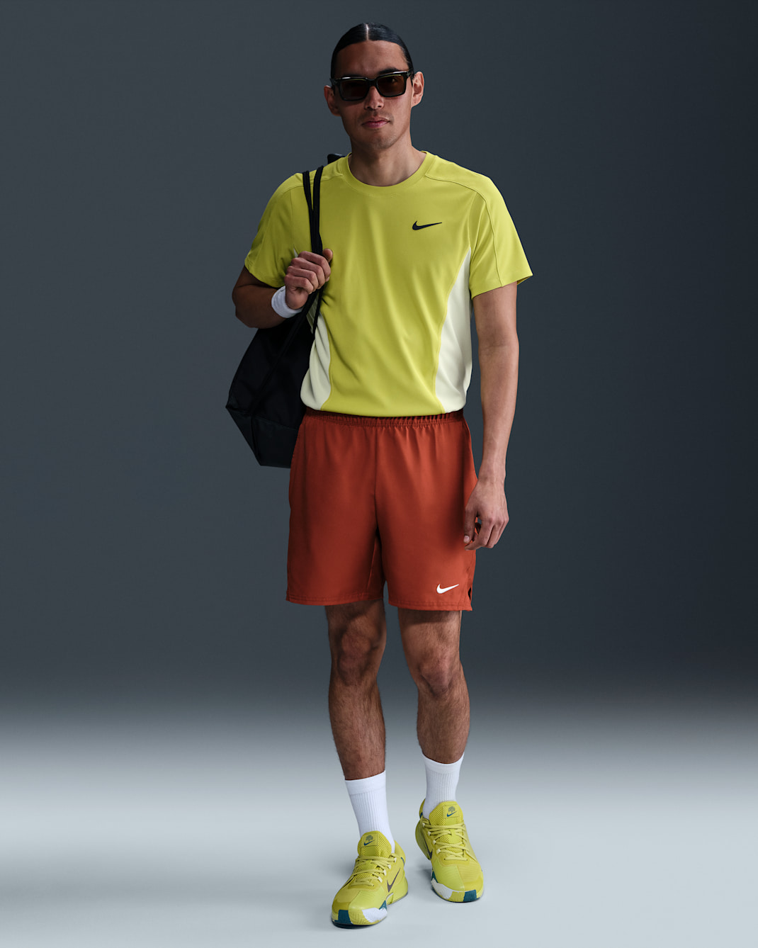 NikeCourt Victory Men's Dri-FIT 7" Tennis Shorts - Mars Stone/White