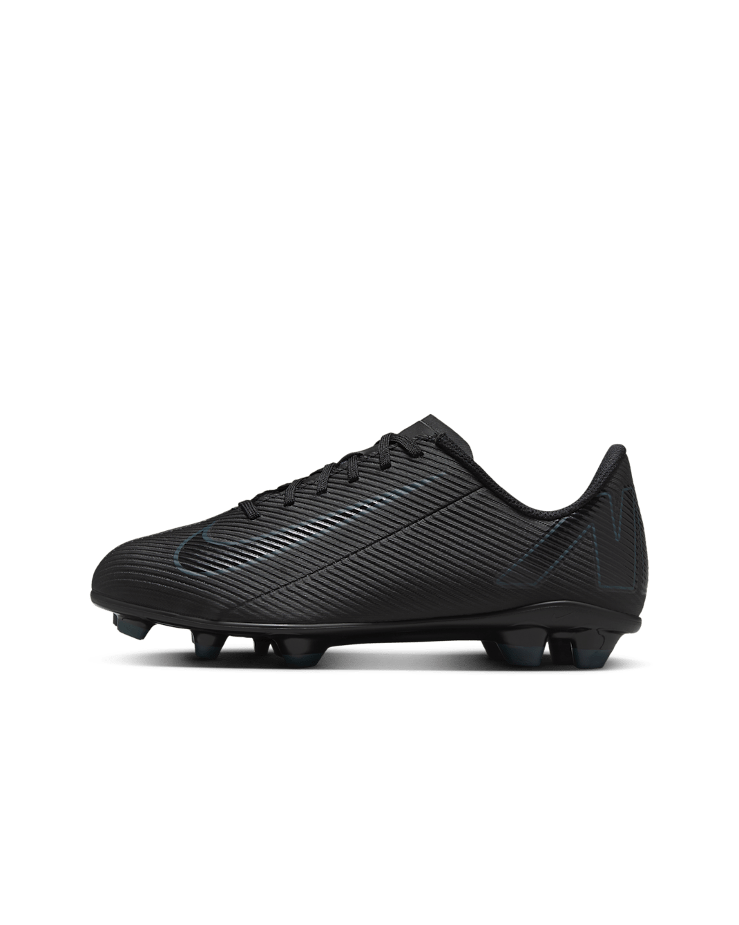 Nike Jr. Mercurial Vapor 16 Club Older/Younger Kids' Multi-Ground Low-Top Football Boot - Black/Deep Jungle/Black