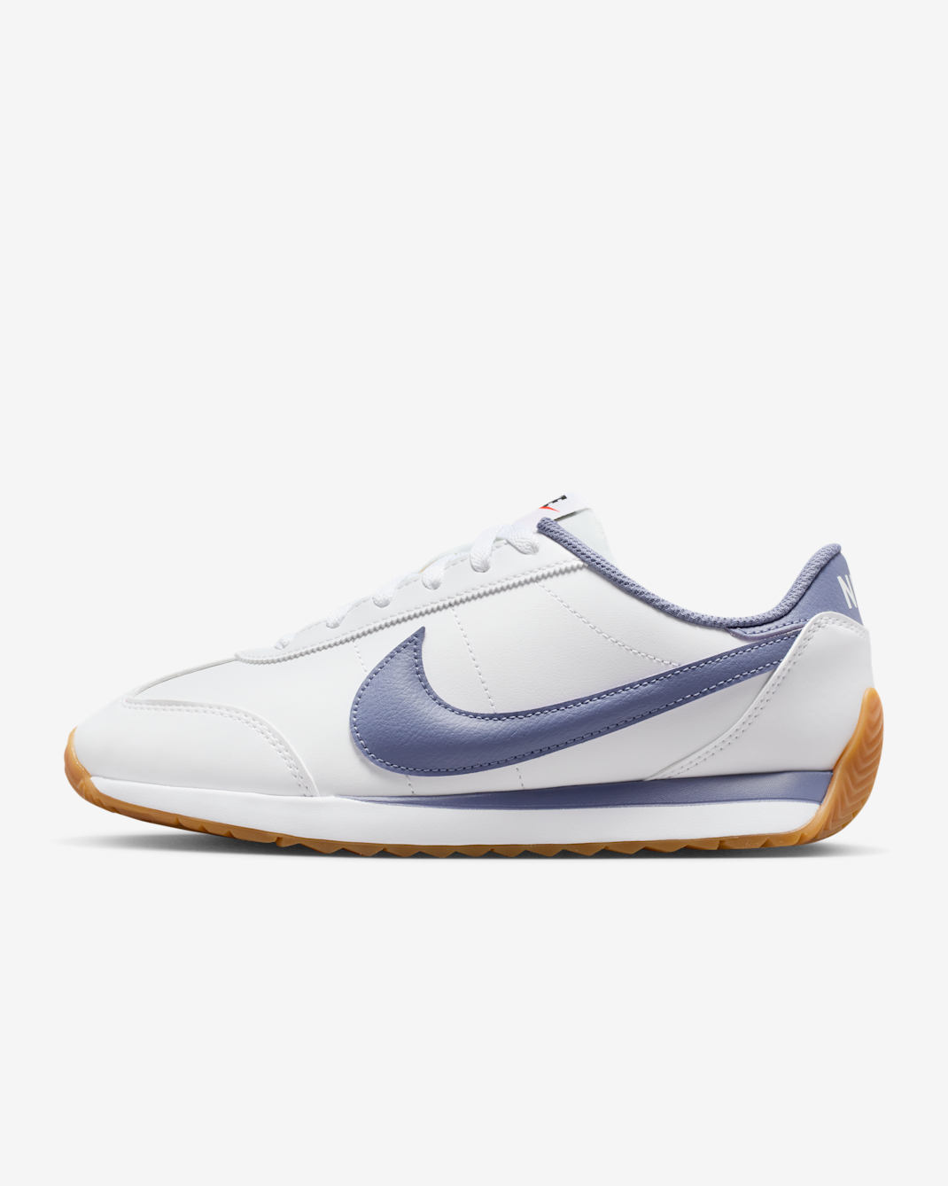 Nike Pacific Leather Women's Shoes - White/Gum Light Brown/World Indigo