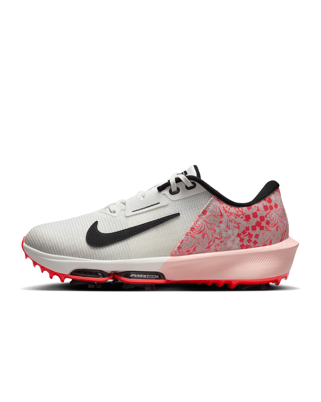 Nike Infinity Tour 2 高爾夫鞋 (寬) - Summit White/Pink Bloom/Bright Crimson/黑色