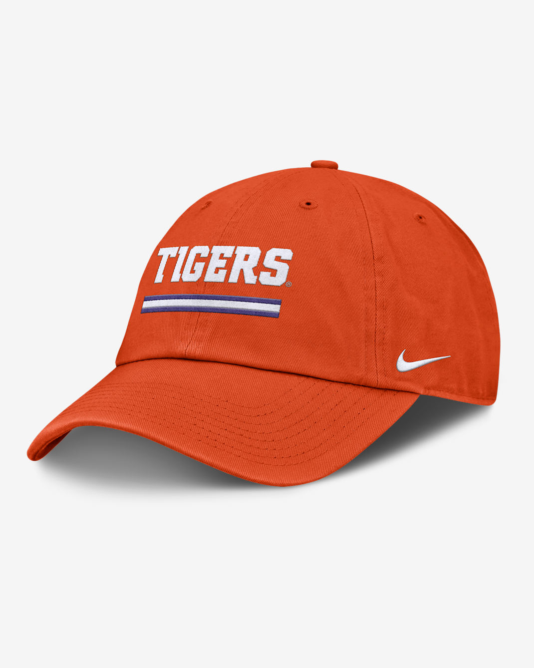 Clemson Primetime Campus Club Men's Nike College Adjustable Hat - Orange