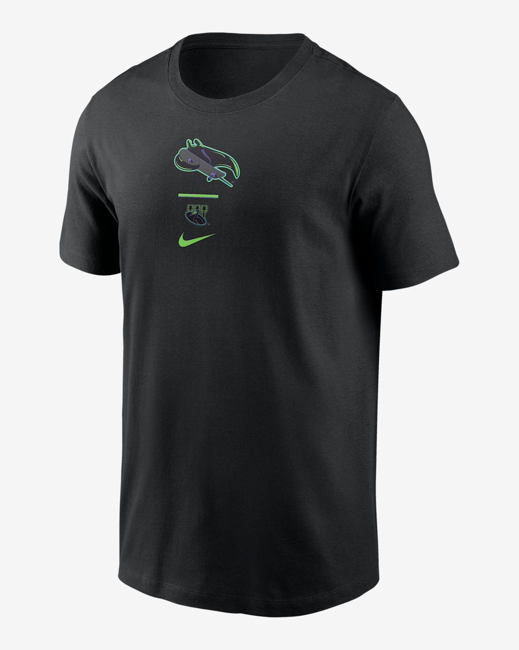 Tampa Bay Rays City Connect 2-Hit Men's Nike MLB T-Shirt - Black