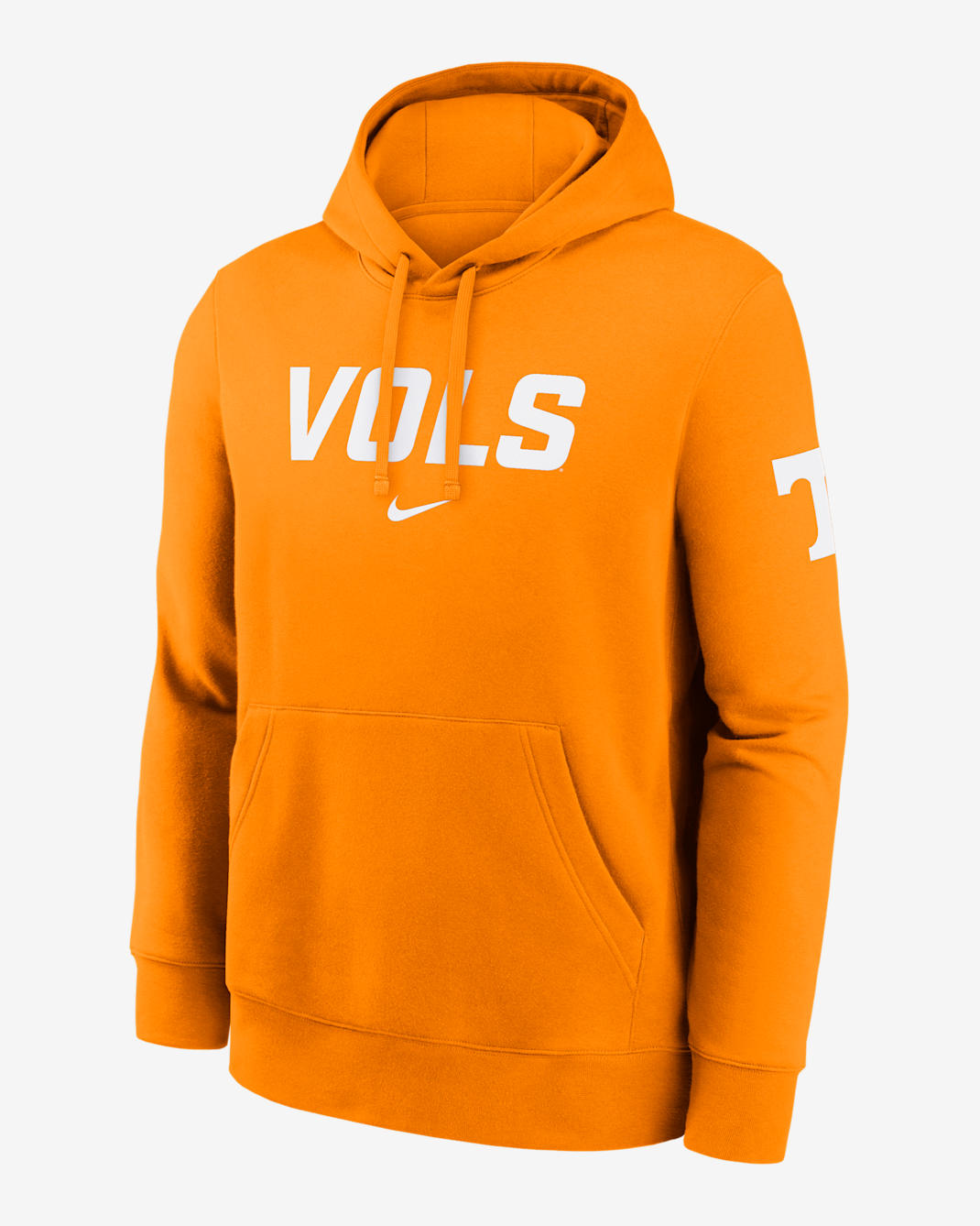 Tennessee Club 2-Hit Nickname Men's Nike College Pullover Hoodie - Team Orange