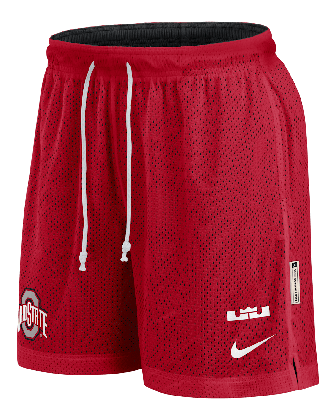 Ohio State Reversible Men's Nike Dri-FIT College Shorts - Scarlet